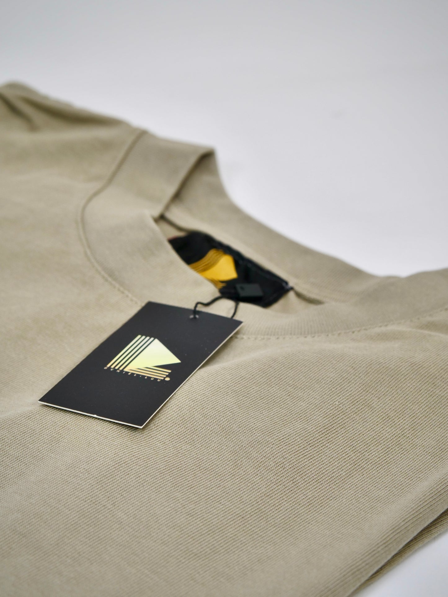 Heavyweight Drop Shoulder Tee (300+ GSM - Olive)