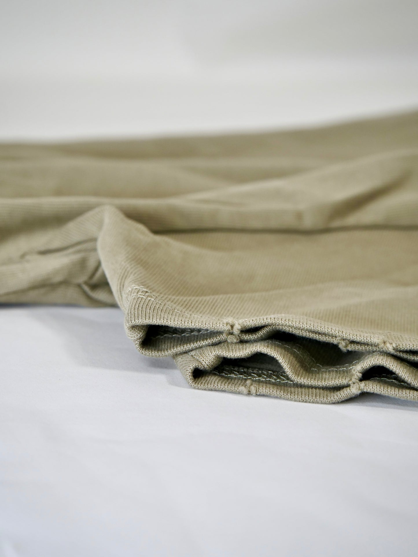 Heavyweight Drop Shoulder Tee (300+ GSM - Olive)