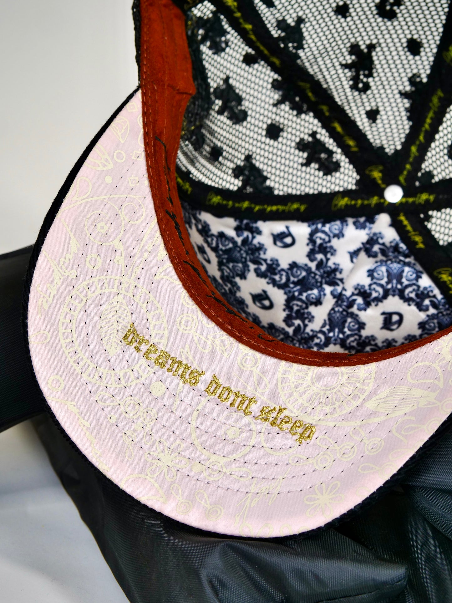 OG LA: Dreams Don't Sleep Trucker (Black Corduroy/Mesh)