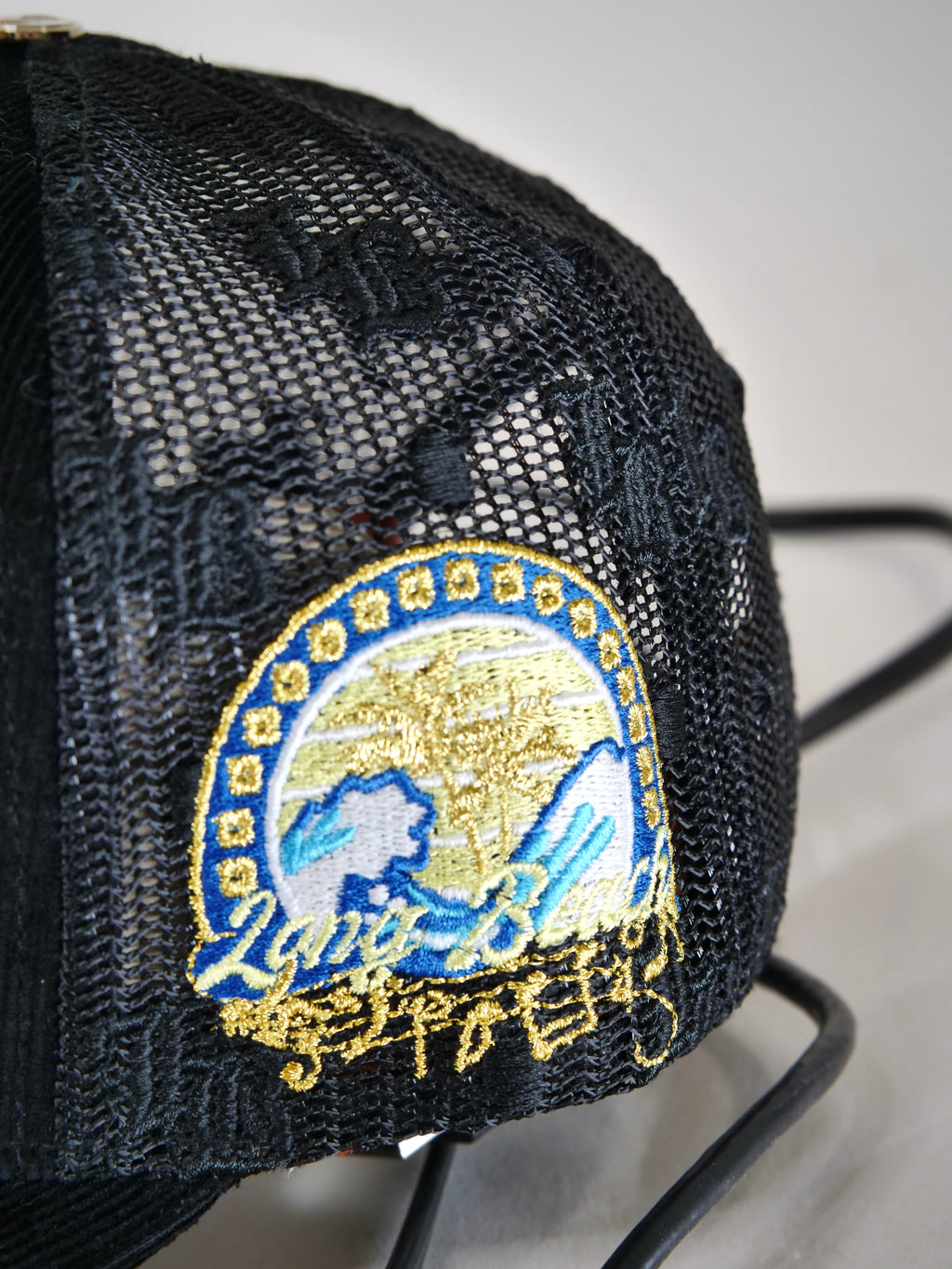 OG LB: Live Boundlessly Trucker (Black Corduroy/Mesh)