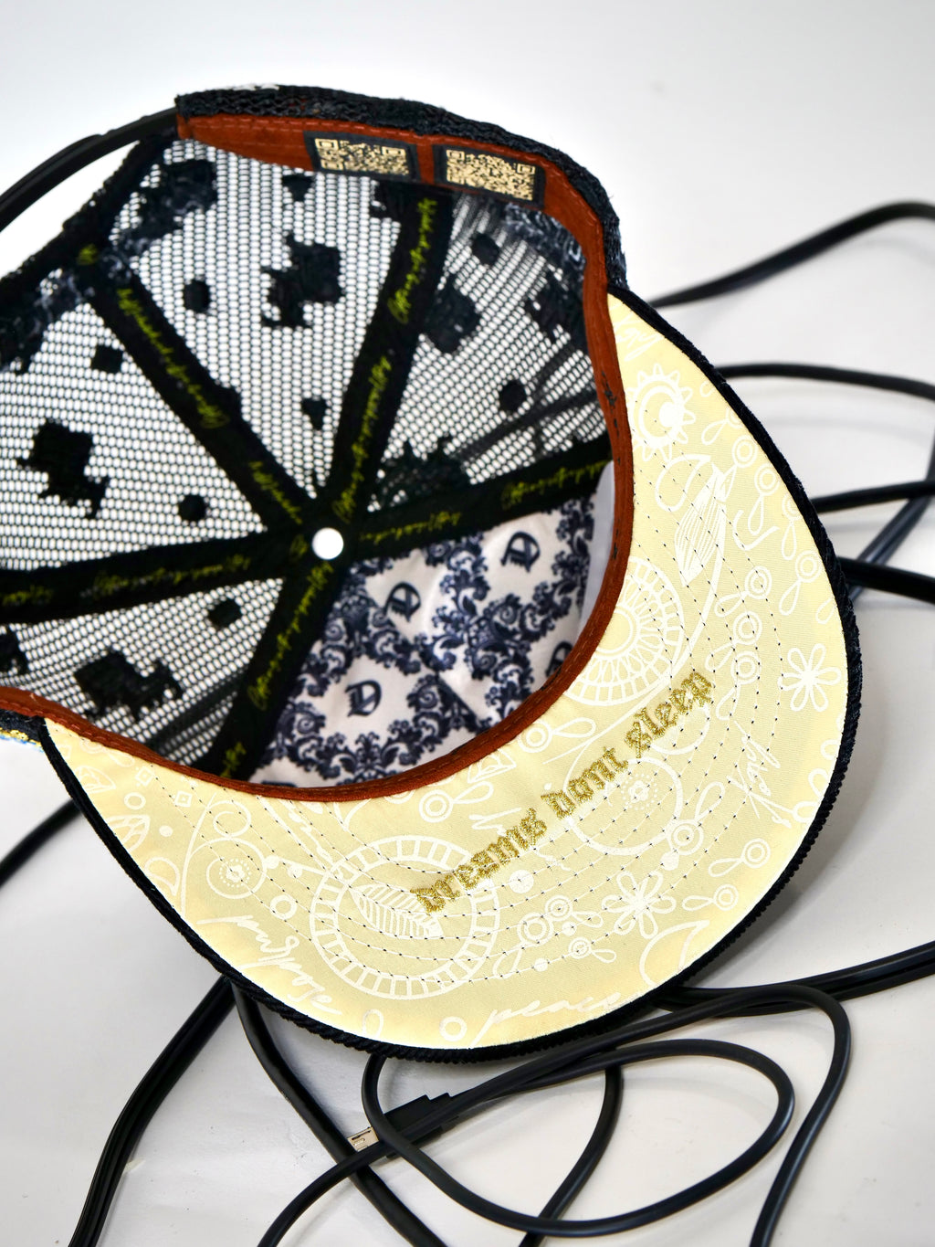 OG LB: Live Boundlessly Trucker (Black Corduroy/Mesh)