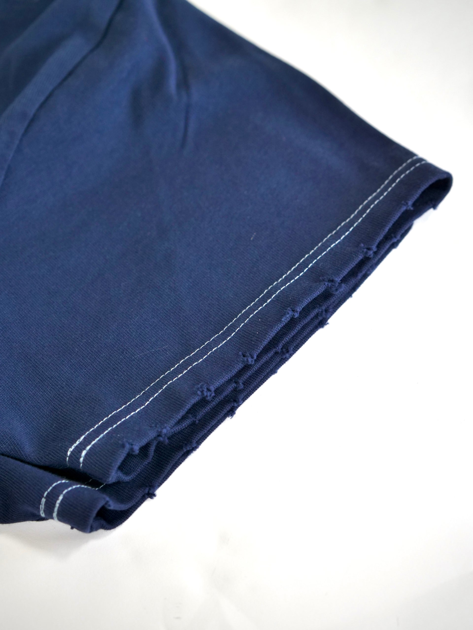 Heavyweight Drop Shoulder Tee (300+ GSM - Navy)