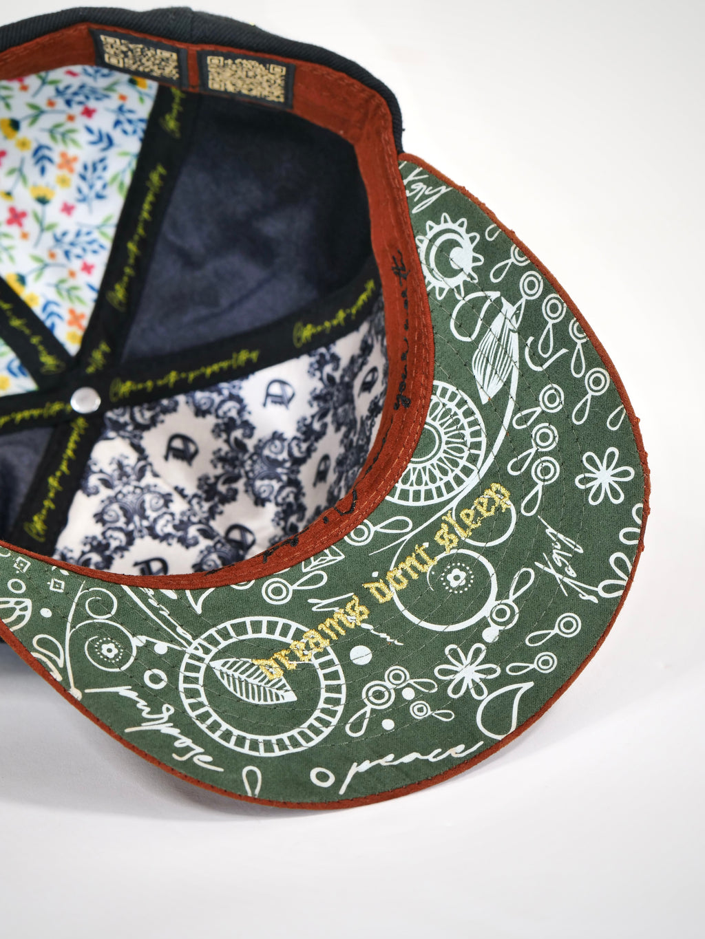 OG SJ: Self-Journey Snapback (Black/Tan Brown)