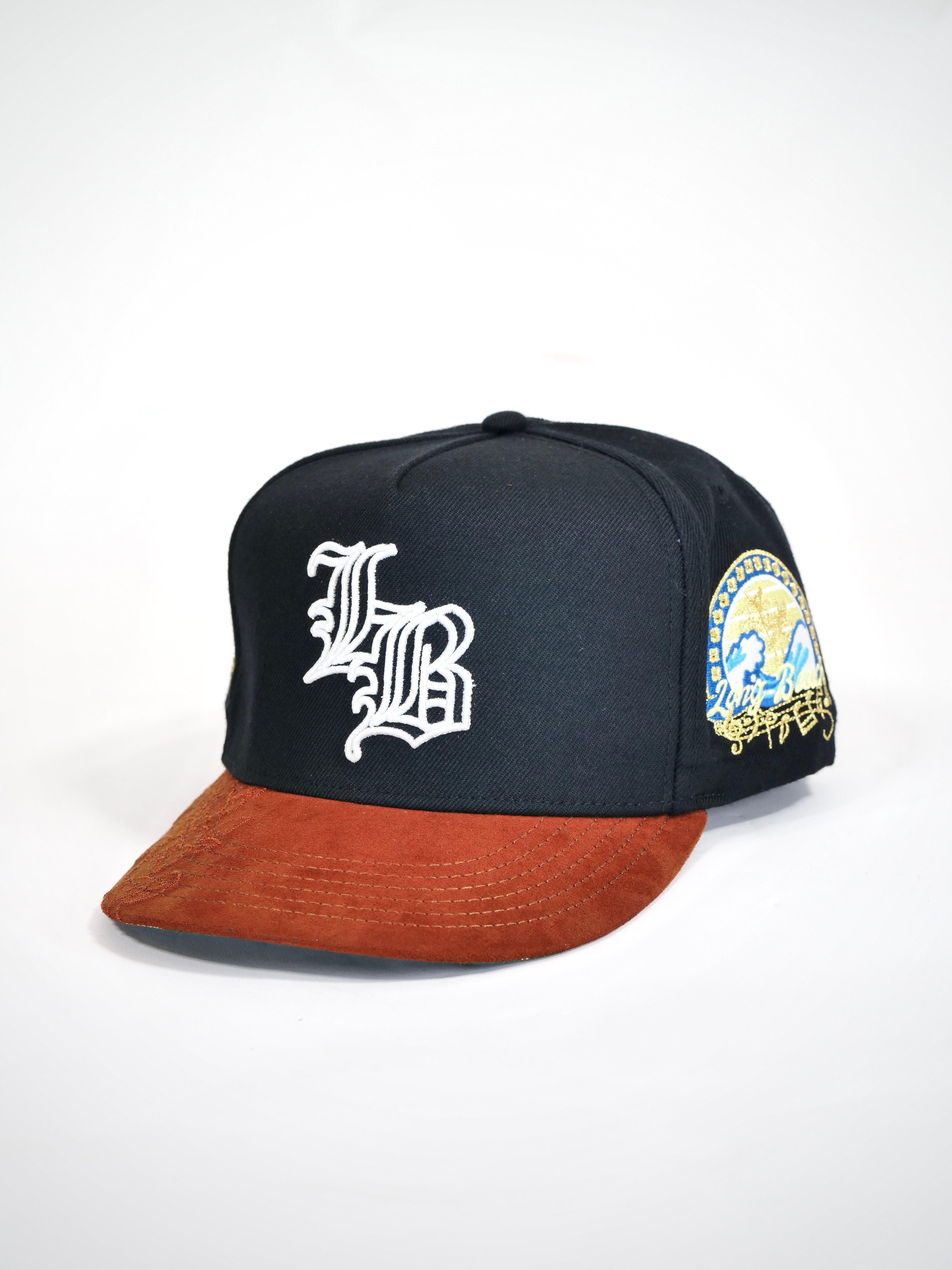 OG LB: Live Boundlessly Snapback (Black/Tan Brown)