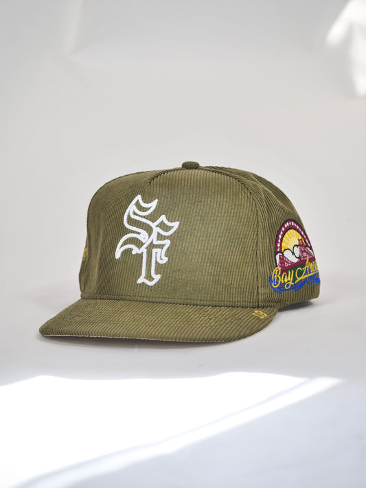 OG SF: The City that Made Me Snapback (Olive)