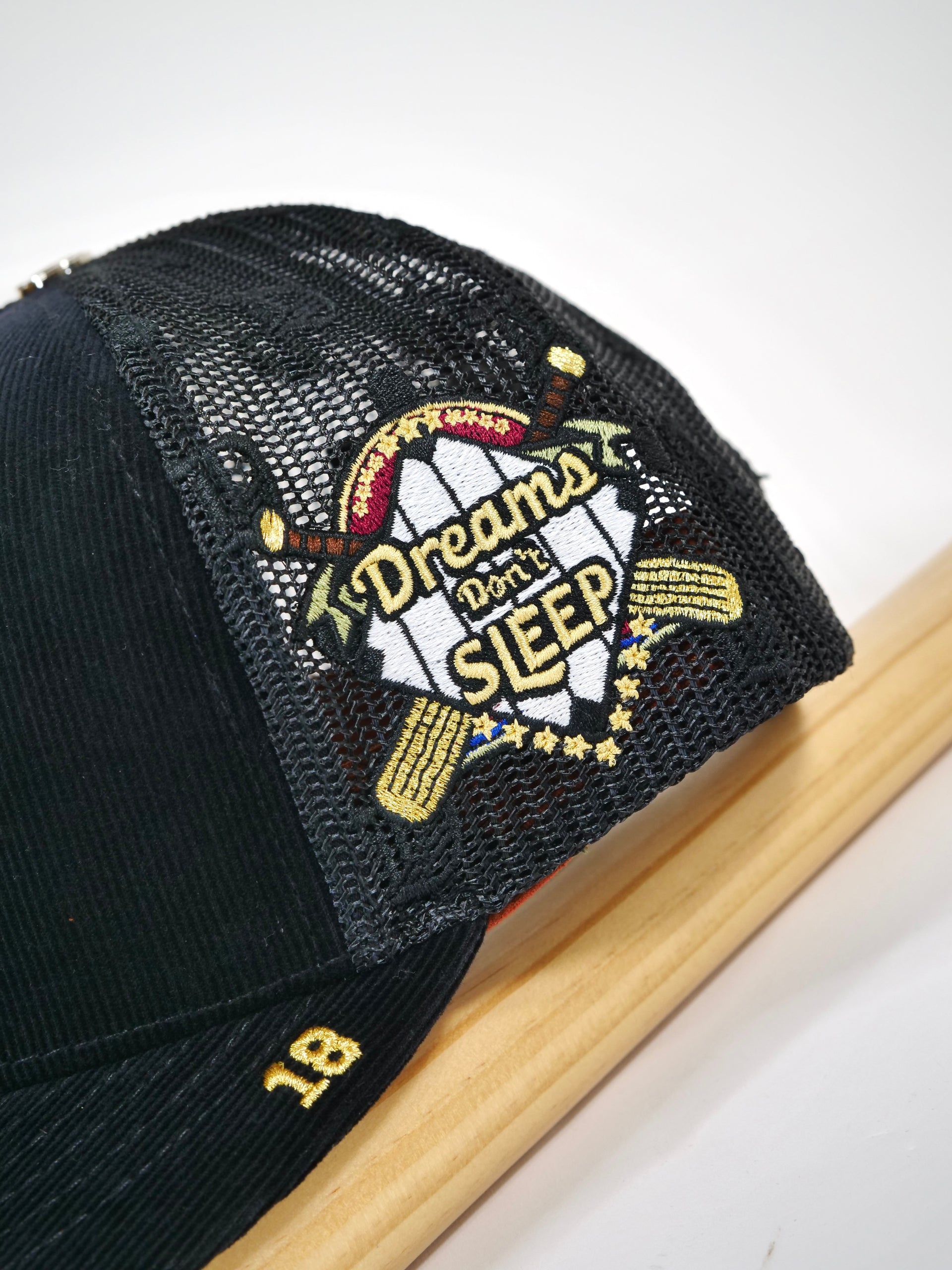 Signature Dreams Don't Sleep Trucker (Black Corduroy/Mesh)