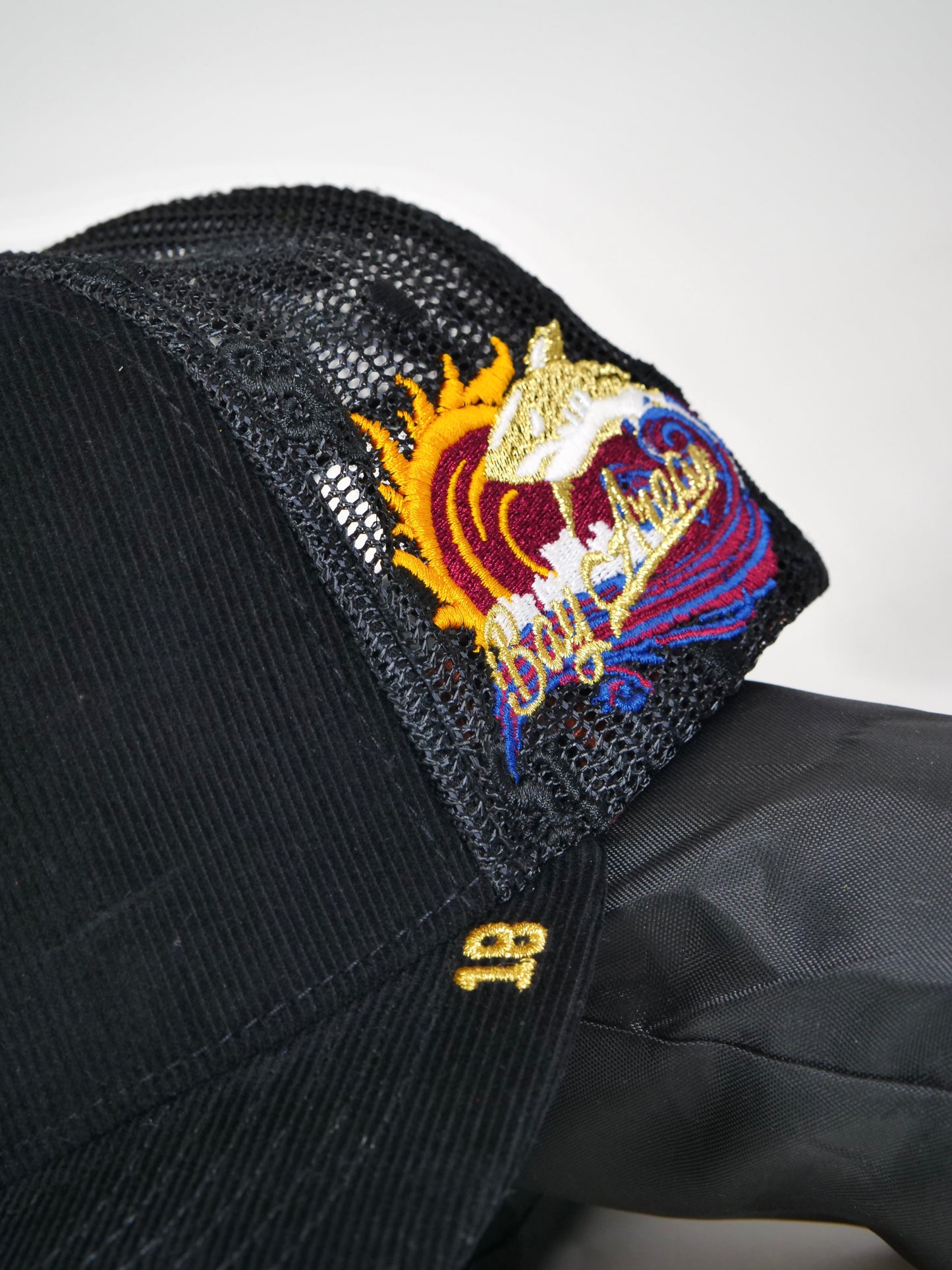 OG SJ: Cultural Roots Trucker (Black Corduroy/Mesh)