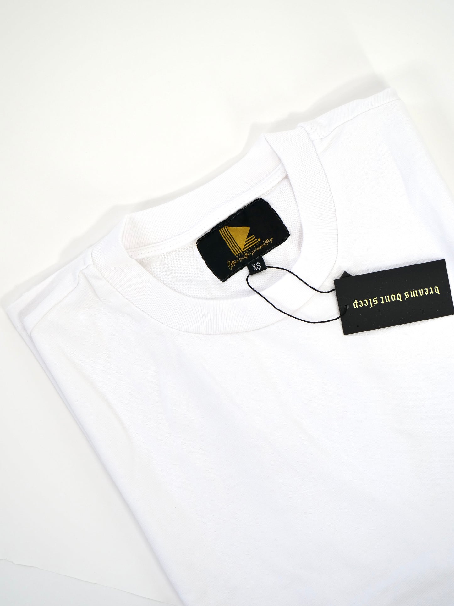 Heavyweight Drop Shoulder Tee (300+ GSM - White)