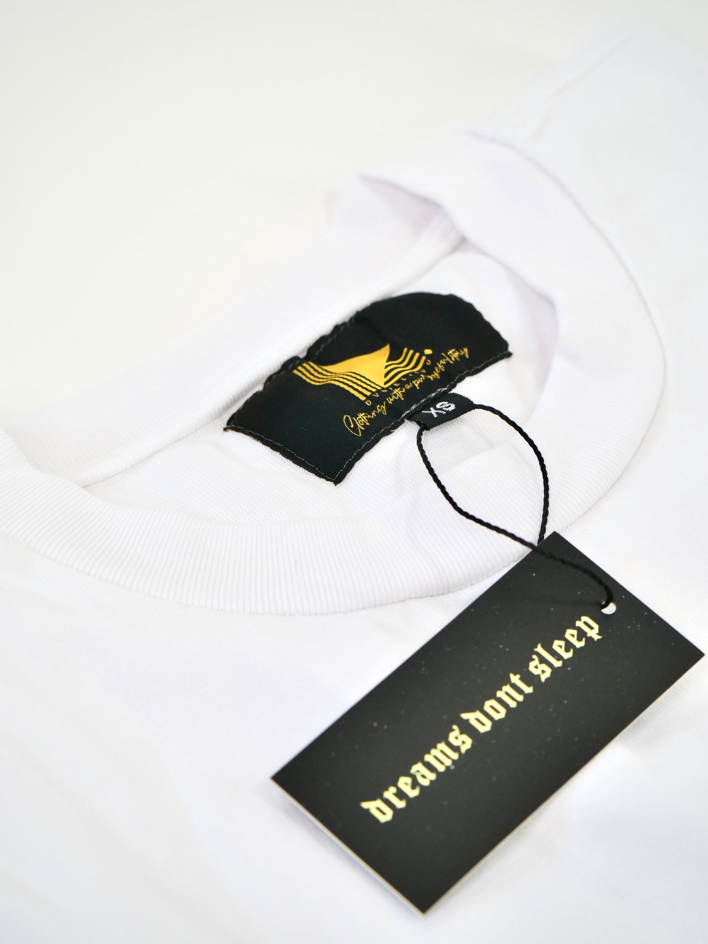 Heavyweight Drop Shoulder Tee (300+ GSM - White)