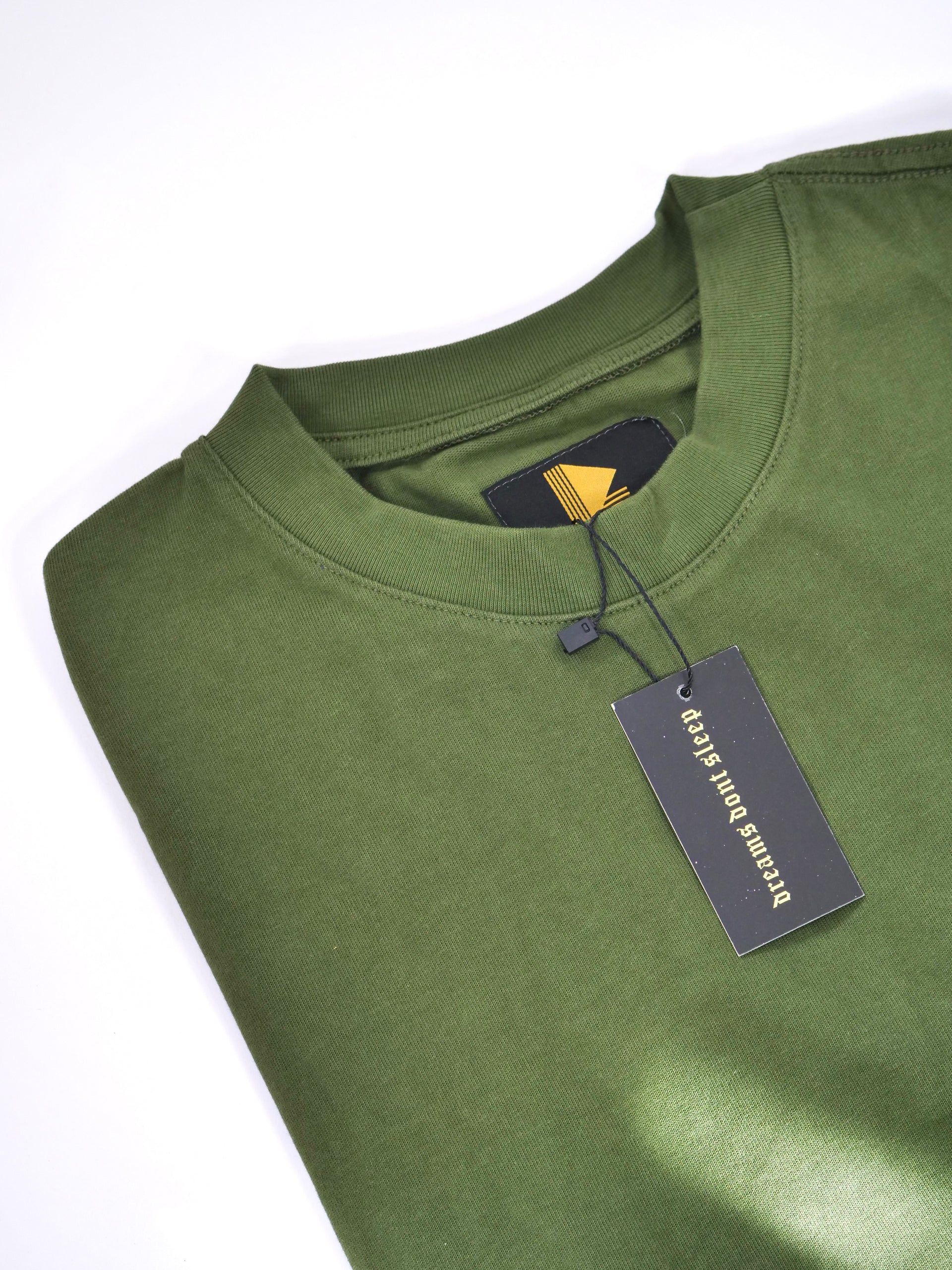 Heavyweight Drop Shoulder Tee (300+ GSM - Green)