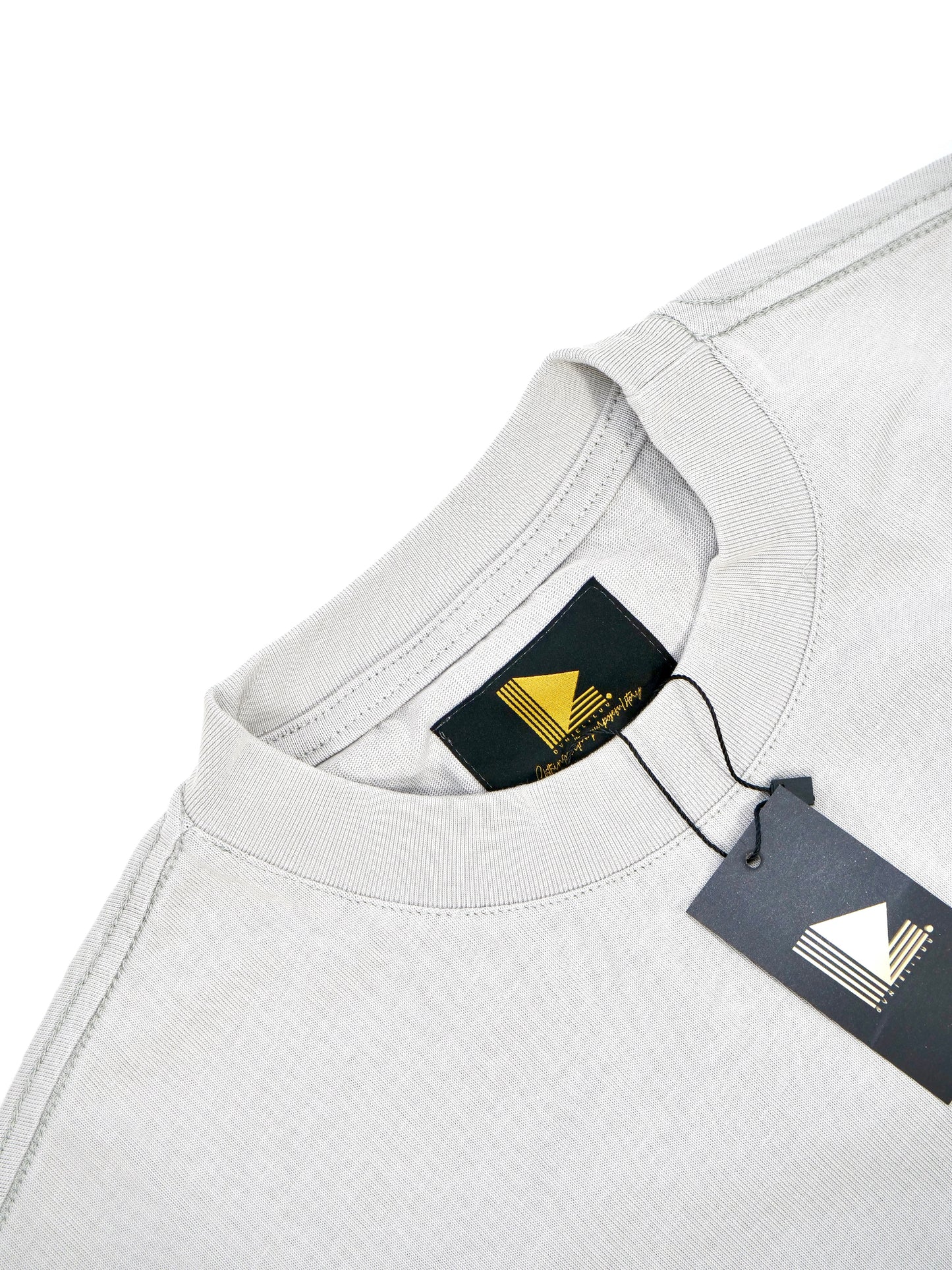 Heavyweight Drop Shoulder Tee (300+ GSM - Slate Grey)