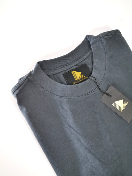 Heavyweight Drop Shoulder Tee (300+ GSM - Dark Charcoal)