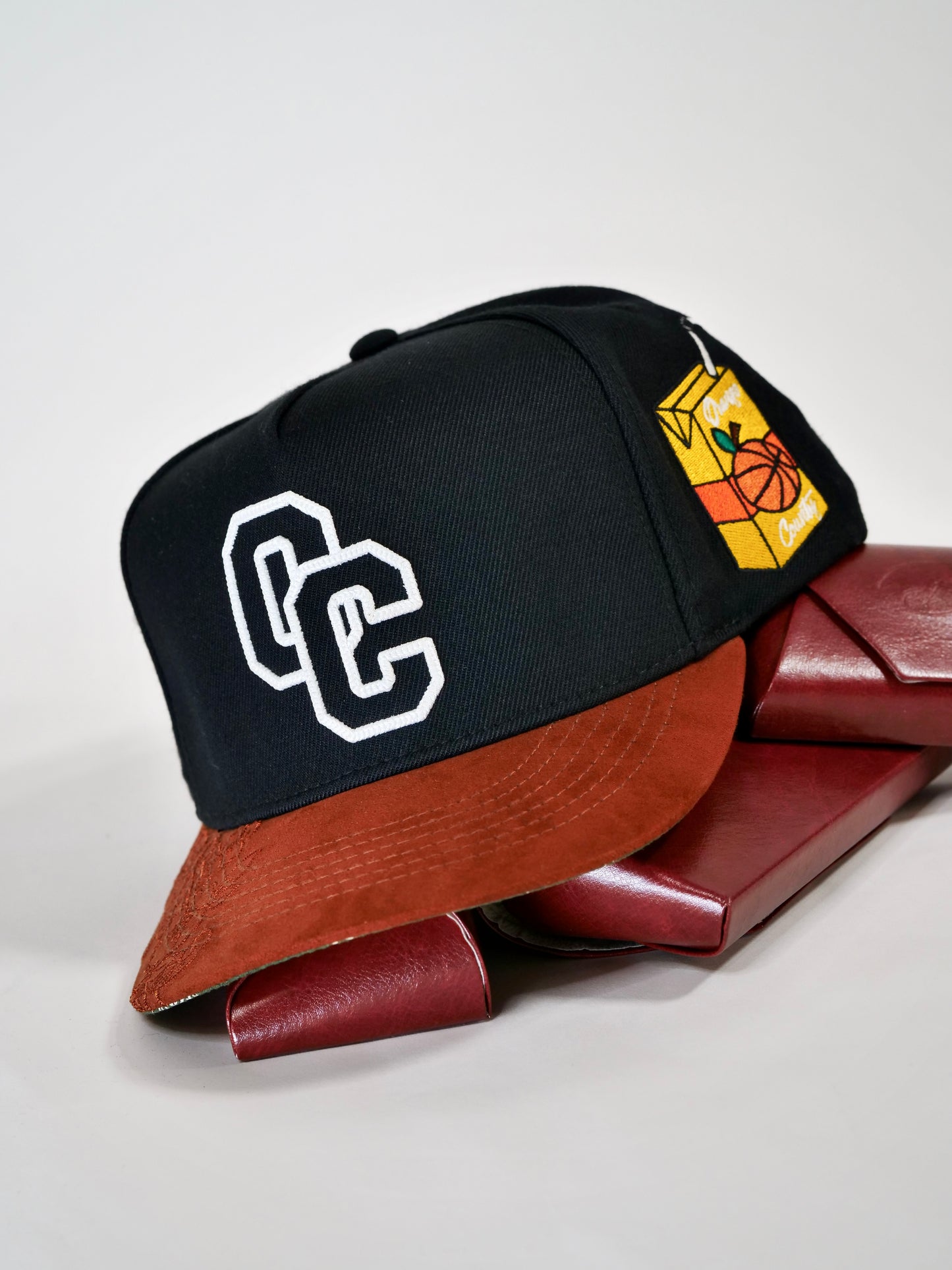 OG OC Snapback (Black/Tan Brown)