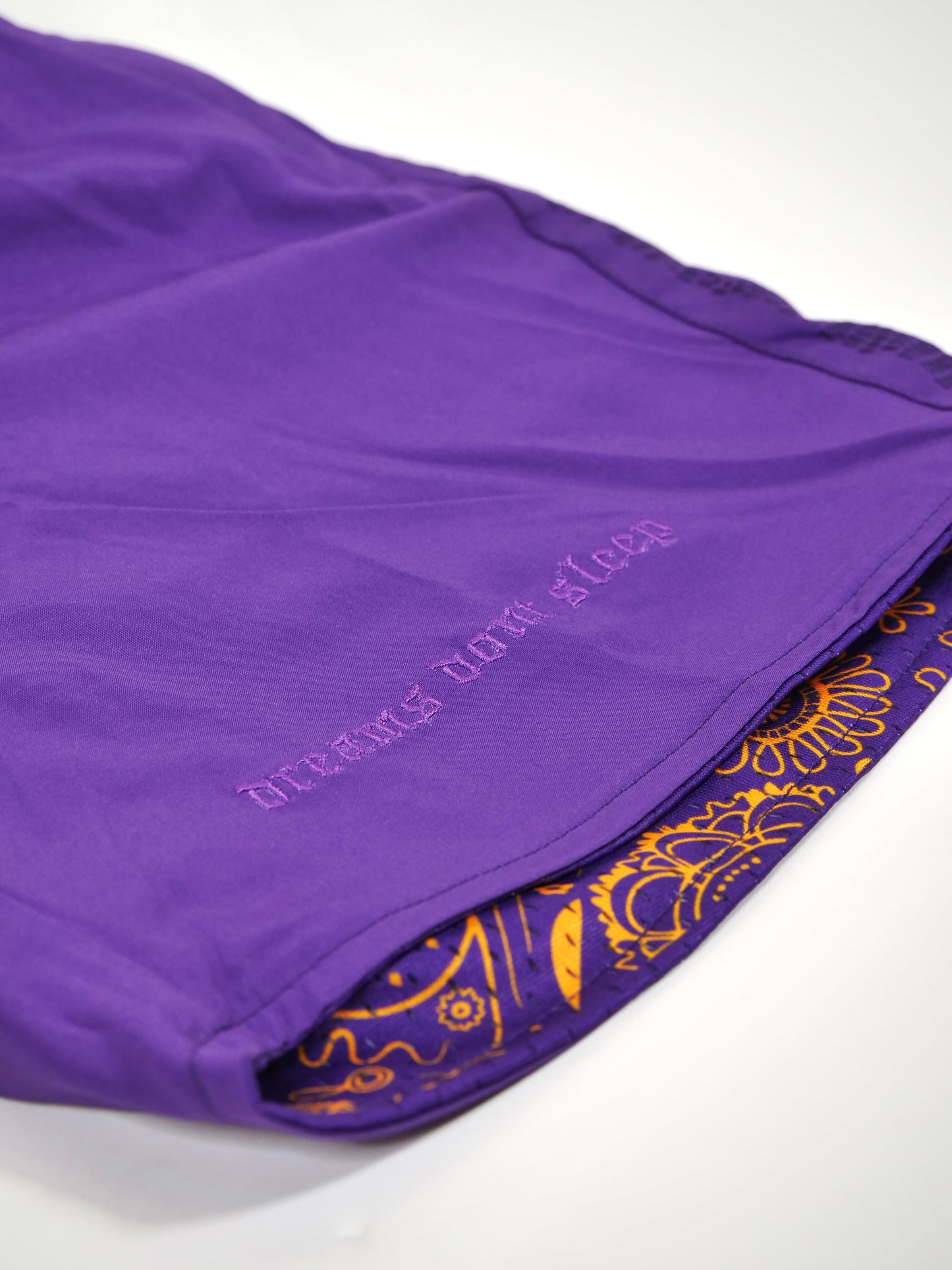 Reversible Shorts (Purple/Yellow)