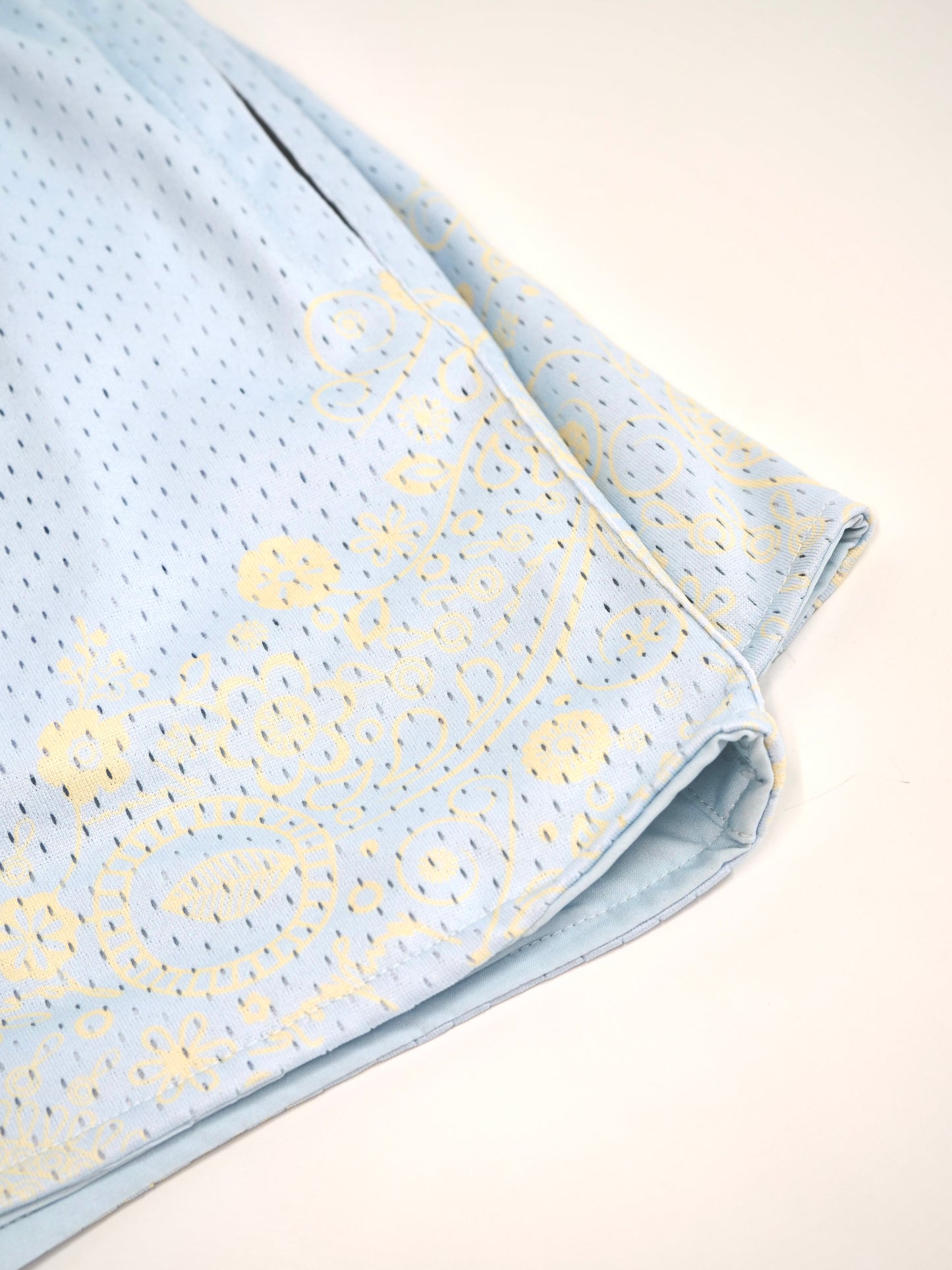 Reversible Shorts (Baby Blue/Cream)