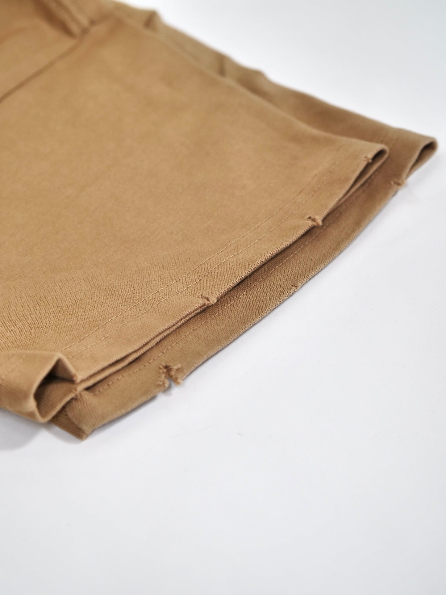 Heavyweight Drop Shoulder Tee (300+ GSM - Camel)