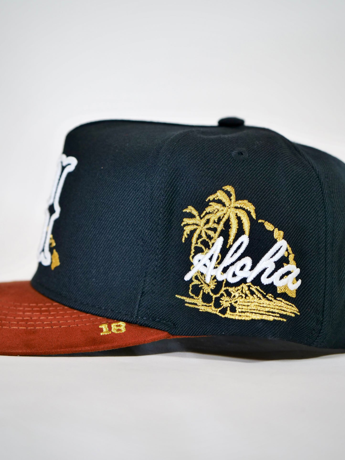 OG Hawai'i Snapback (Black/Tan)