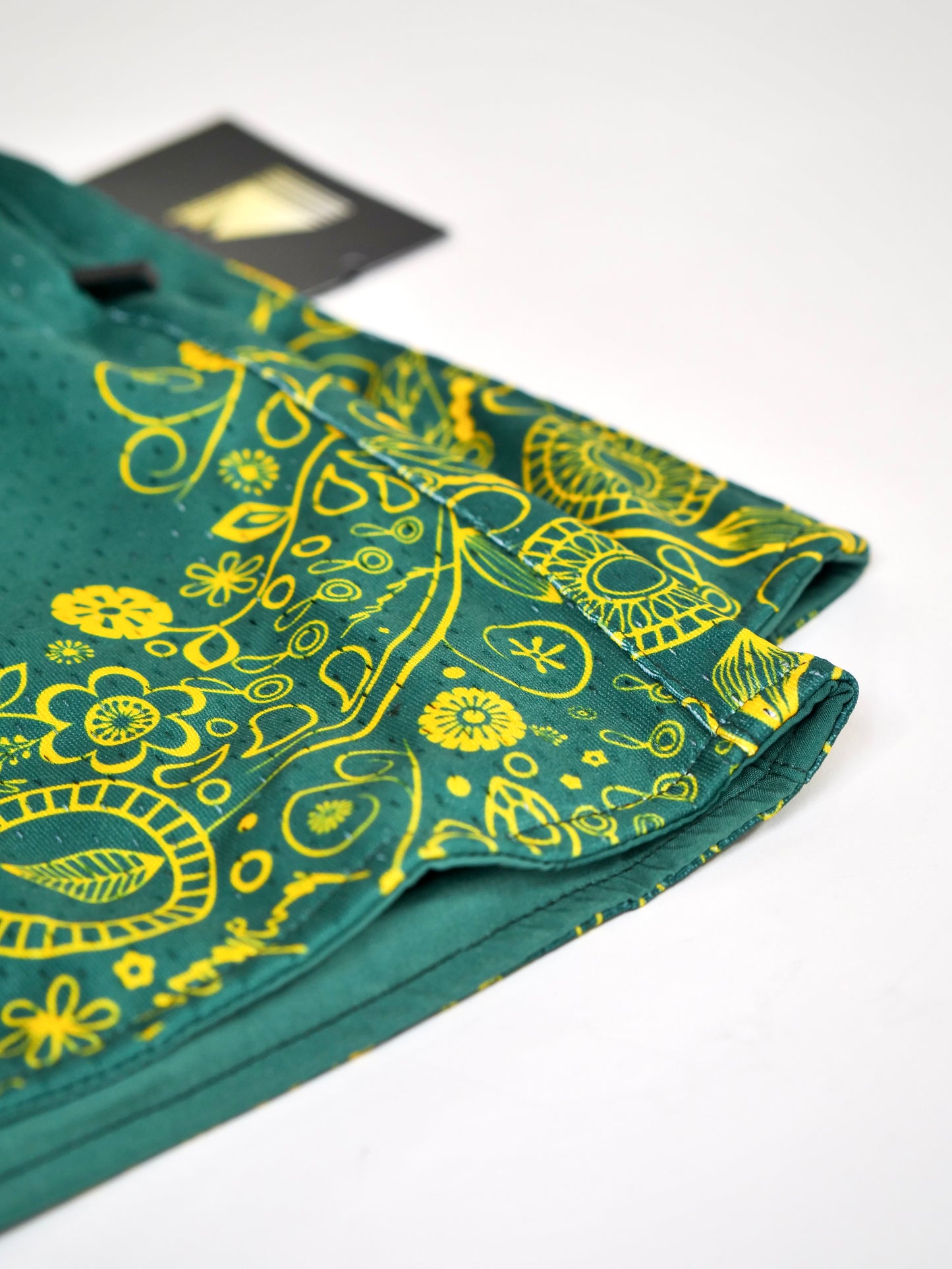 Reversible Shorts (Forest Green/Yellow)