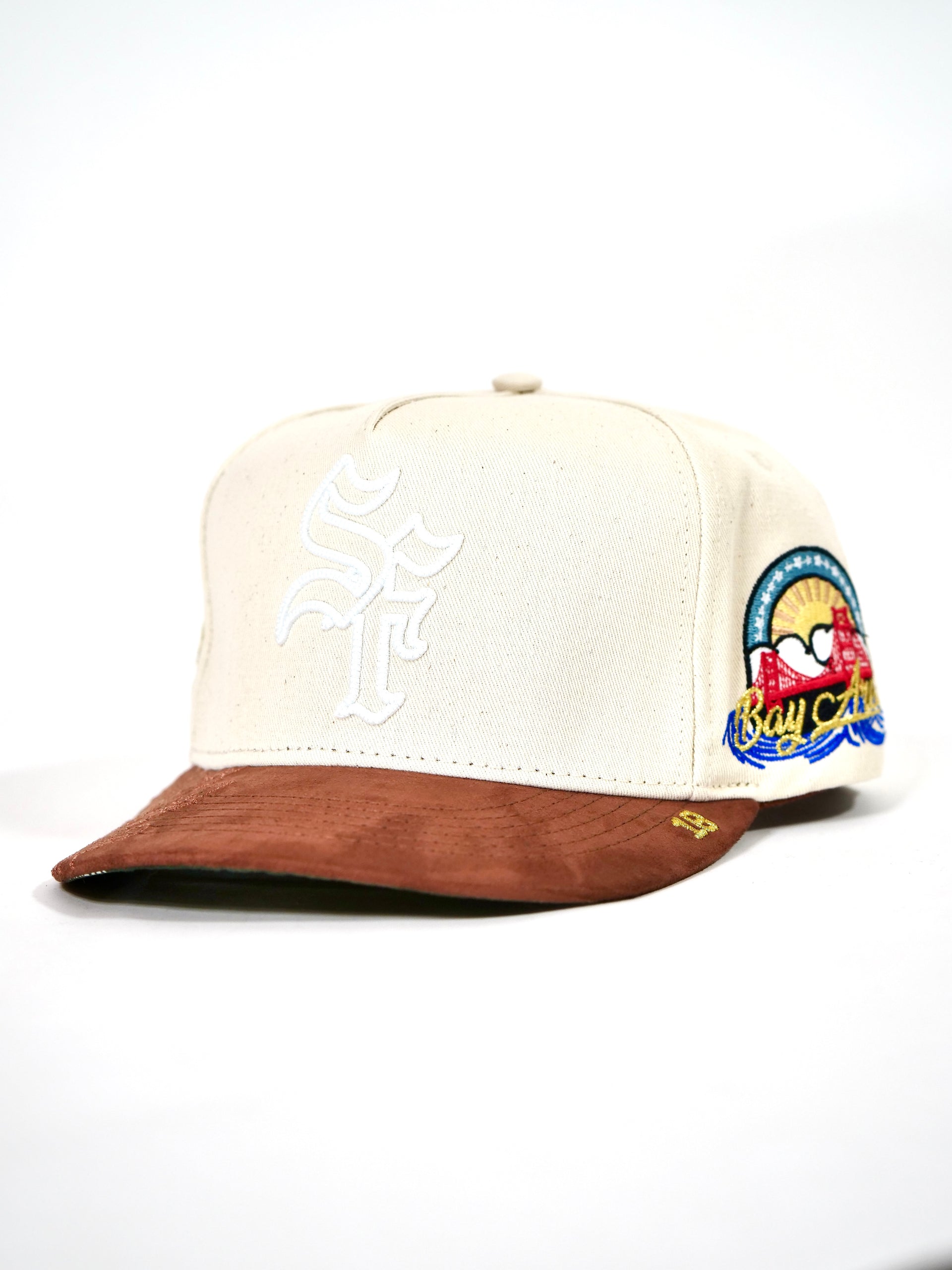 OG SF: The City that Made Me Snapback (Cream/Brown)