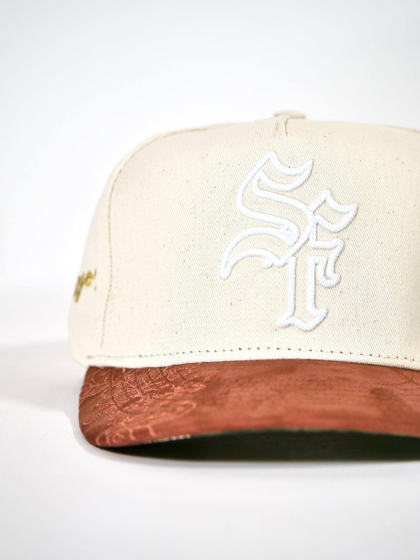 OG SF: The City that Made Me Snapback (Cream/Brown)