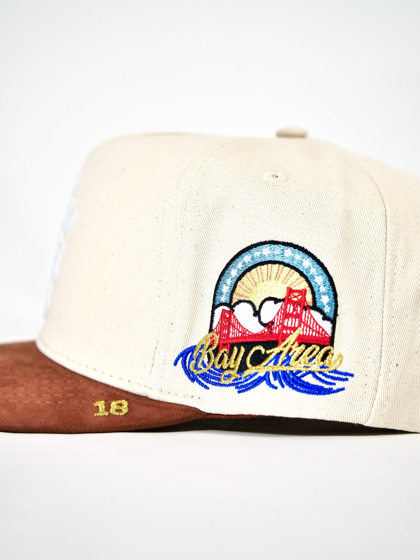 OG SF: The City that Made Me Snapback (Cream/Brown)