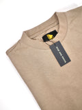 Heavyweight Drop Shoulder Tee (300+ GSM - Faded Brown)