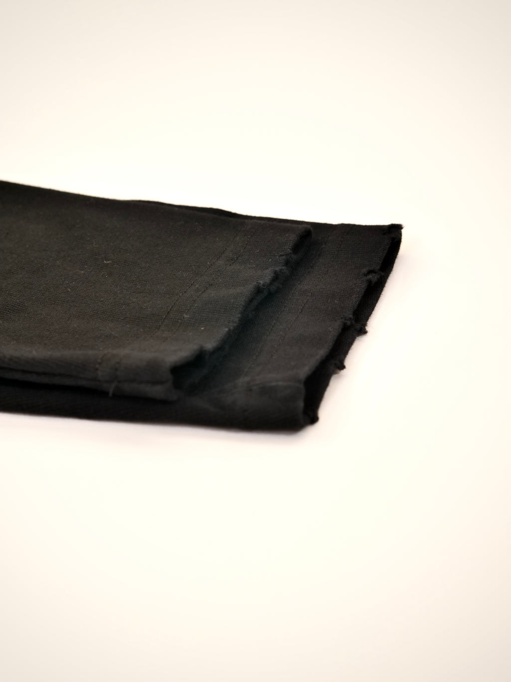 Heavyweight Drop Shoulder Long Sleeve (300+ GSM - Black)