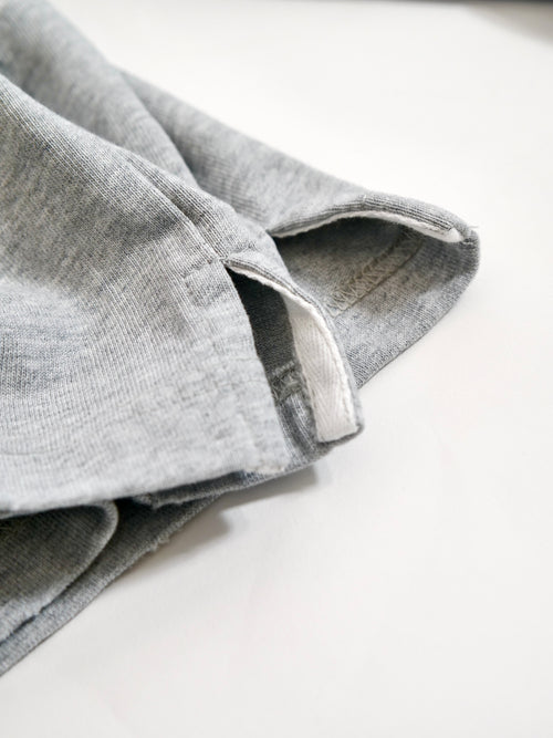 Heavyweight Drop Shoulder Long Sleeve (300+ GSM - Grey)