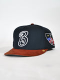 OG Berkeley Snapback (Black/Tan)