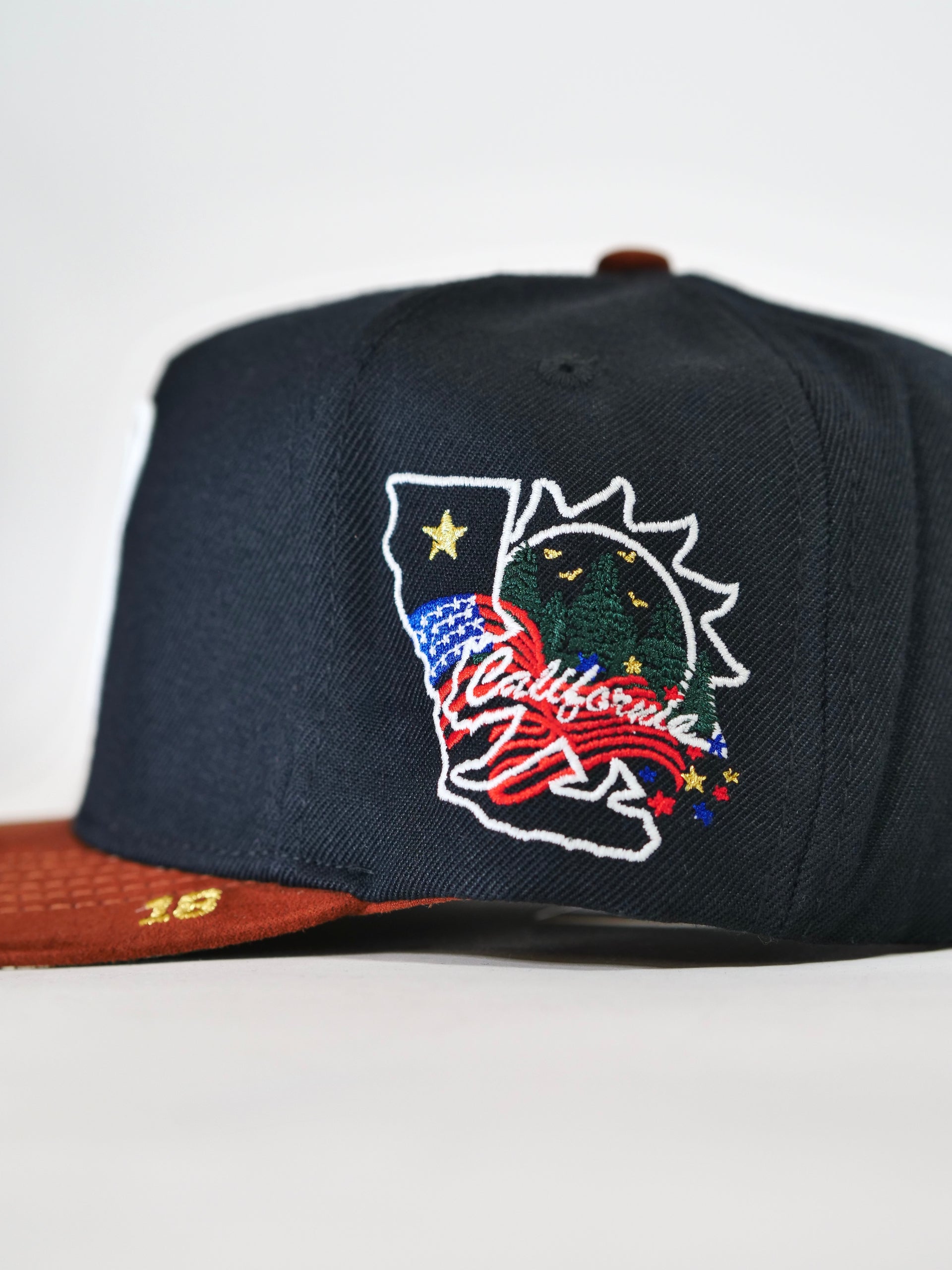 OG Berkeley Snapback (Black/Tan)