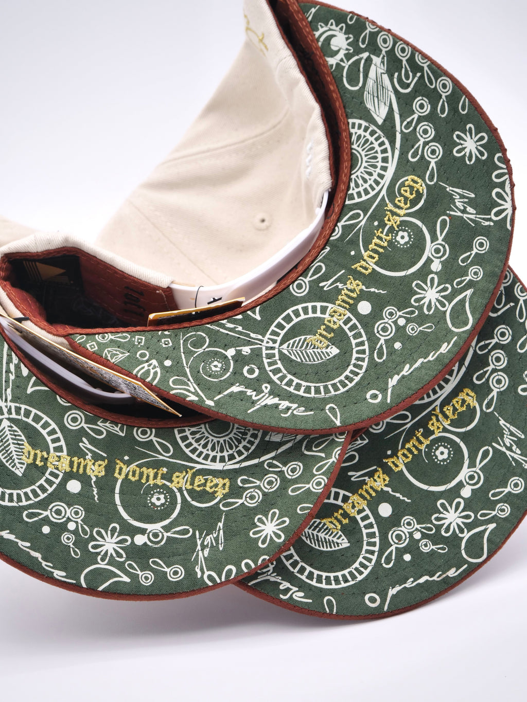 OG LB: Live Boundlessly Snapback (Cream/Brown)