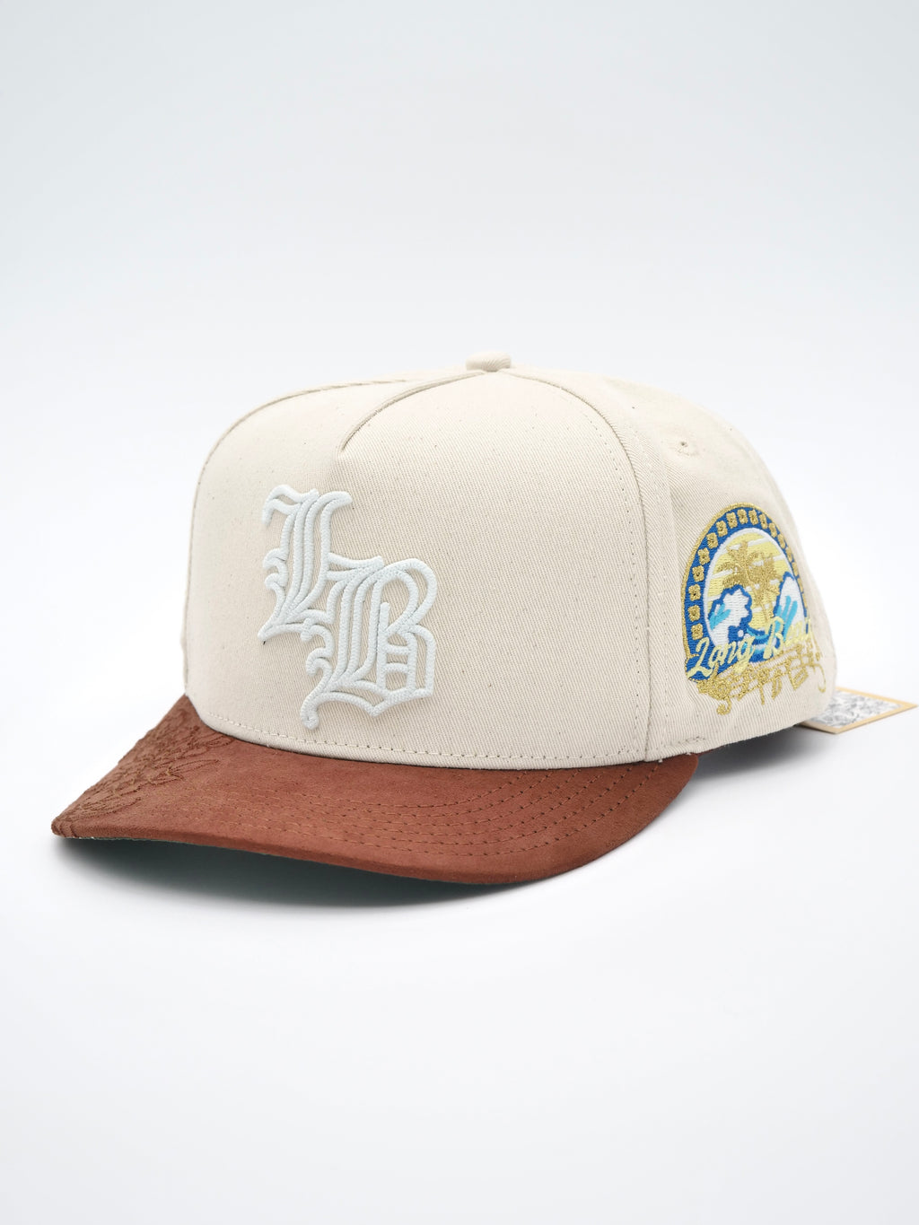 OG LB: Live Boundlessly Snapback (Cream/Brown)