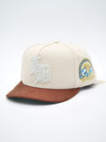 OG LB: Live Boundlessly Snapback (Cream/Brown)
