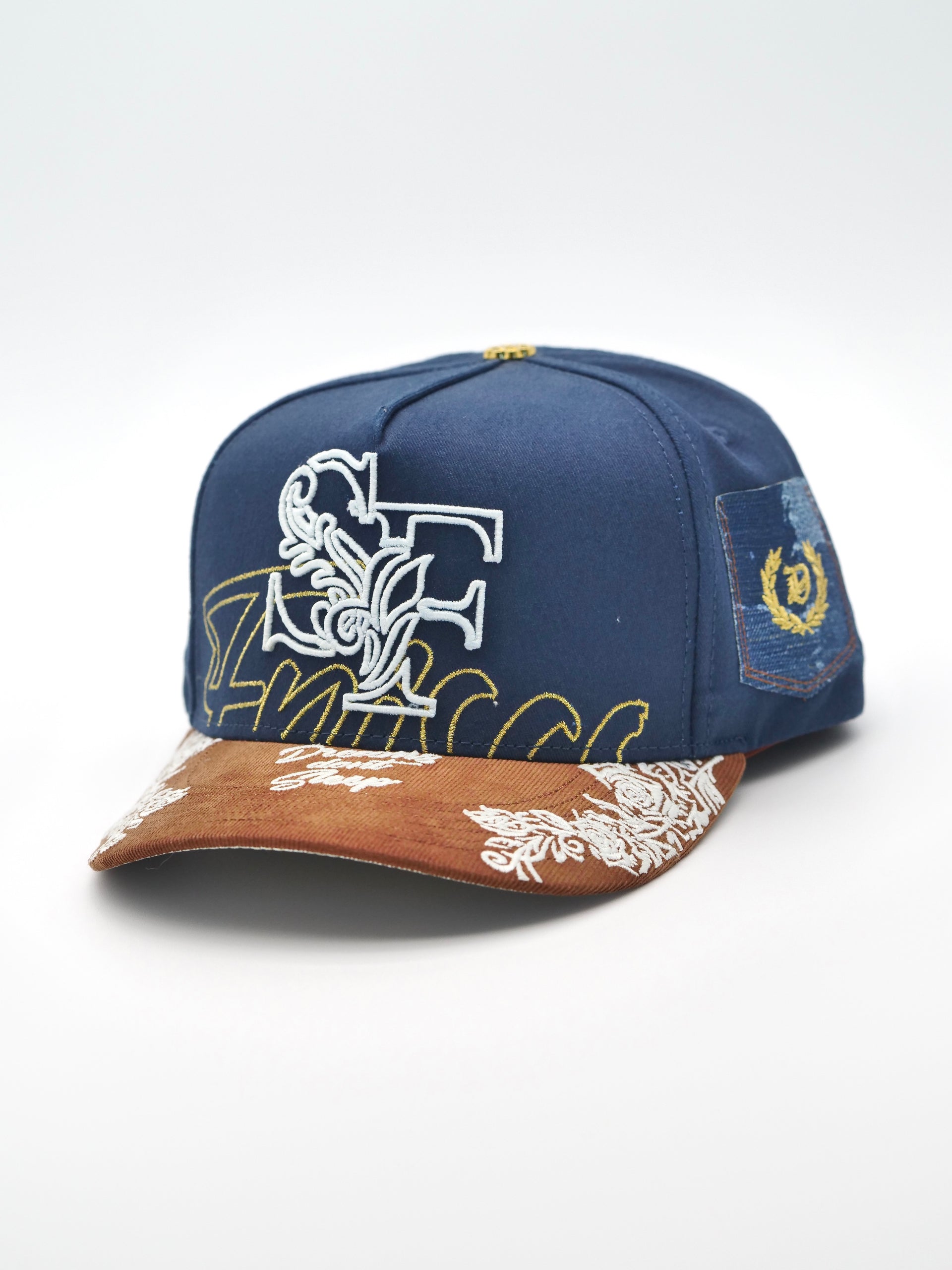 OG SF: Strength in Faith Snapback (Denim Pocket)