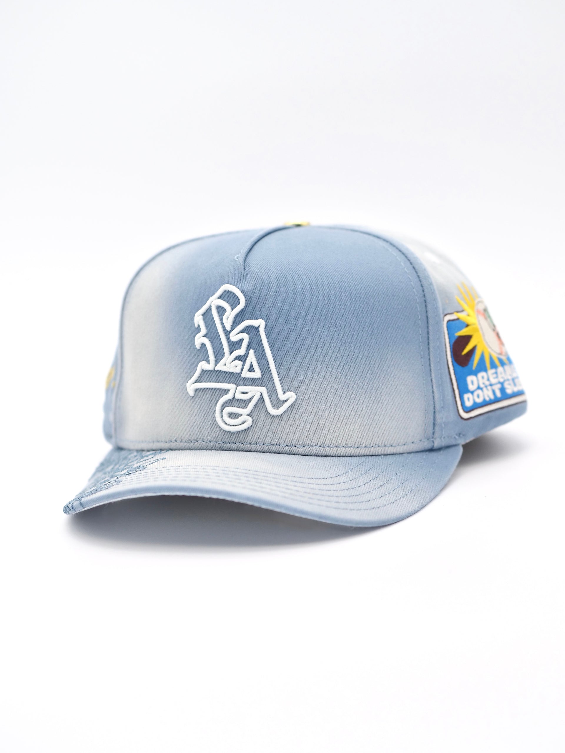 OG LA: Limitless Ambitions Snapback (Sky Blue Dye)
