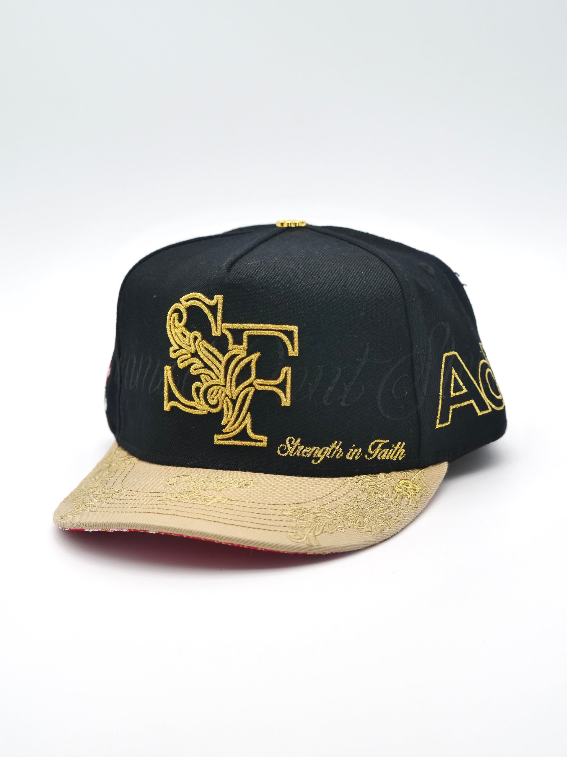 OG SF: Strength in Faith Snapback (DLUU X GF X ADAPT - Gold)