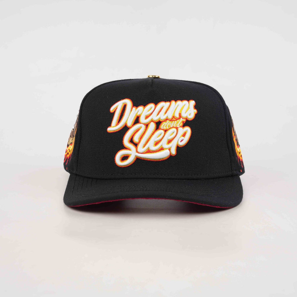 OG DDS: Dreams Don't Sleep Snapback (Flaming Dice)