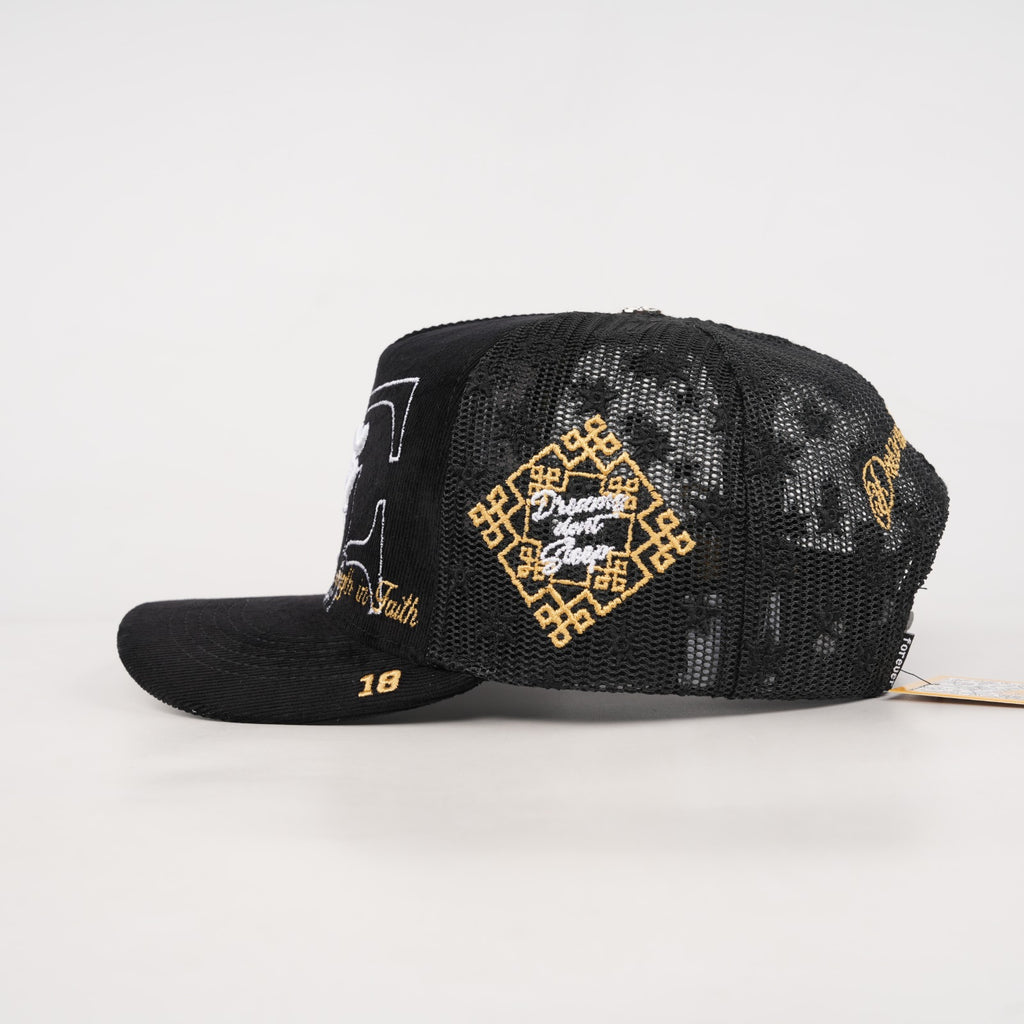 OG SF: Strenght in Faith Snapback (Black Mesh)
