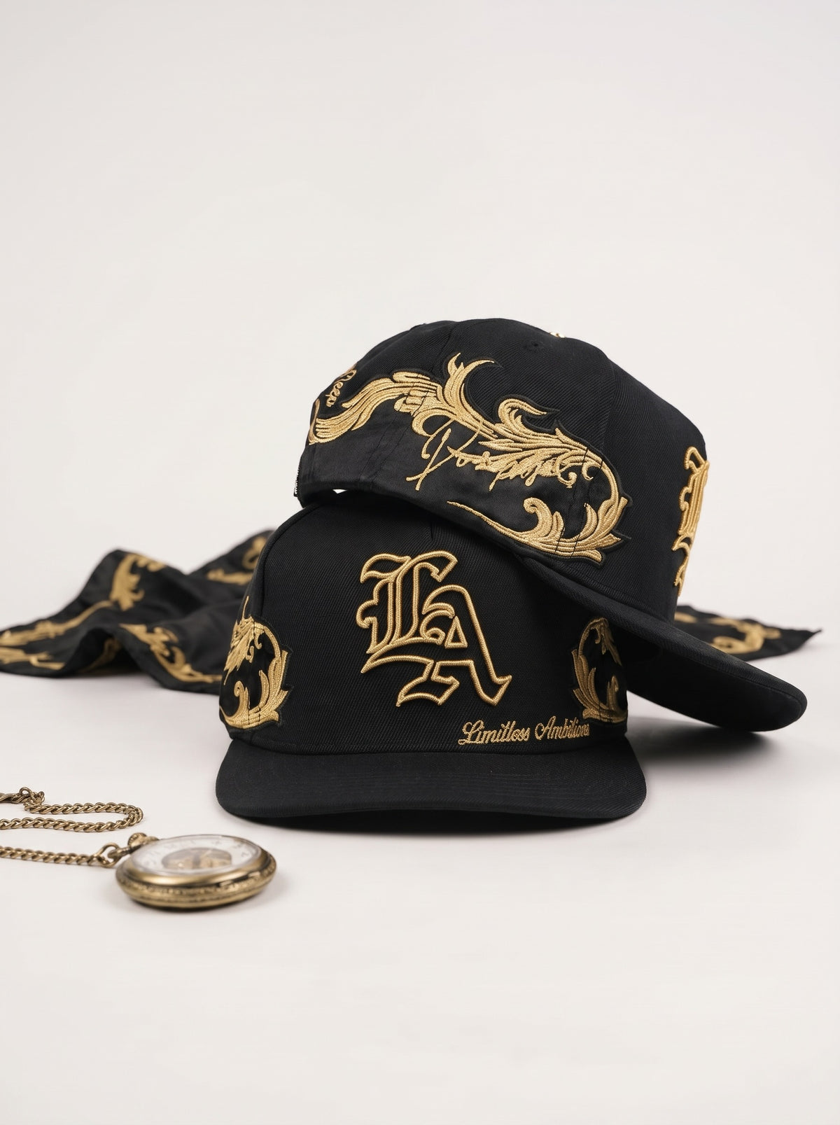 OG LA: Limitless Ambitions Snapback (Black Baroque)