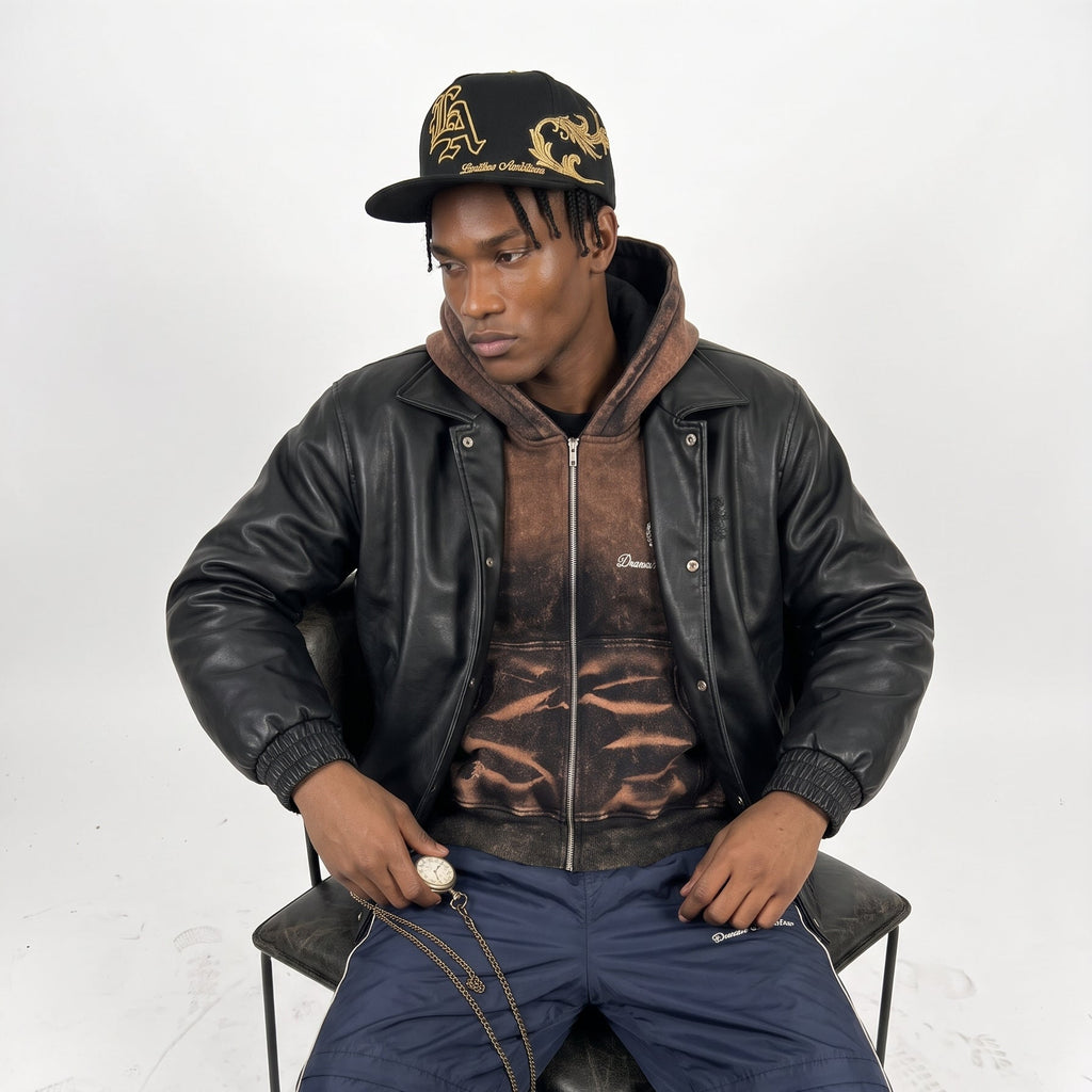 OG LA: Limitless Ambitions Snapback (Black Baroque)