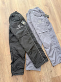 Nylon Parachute Pants (Black)