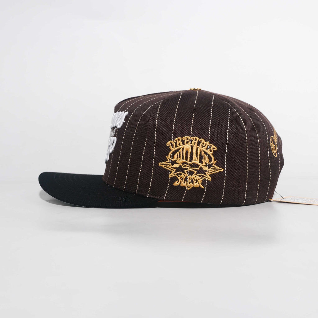 OG DDS: Dreams Don't Sleep (Brown Pinstripe)