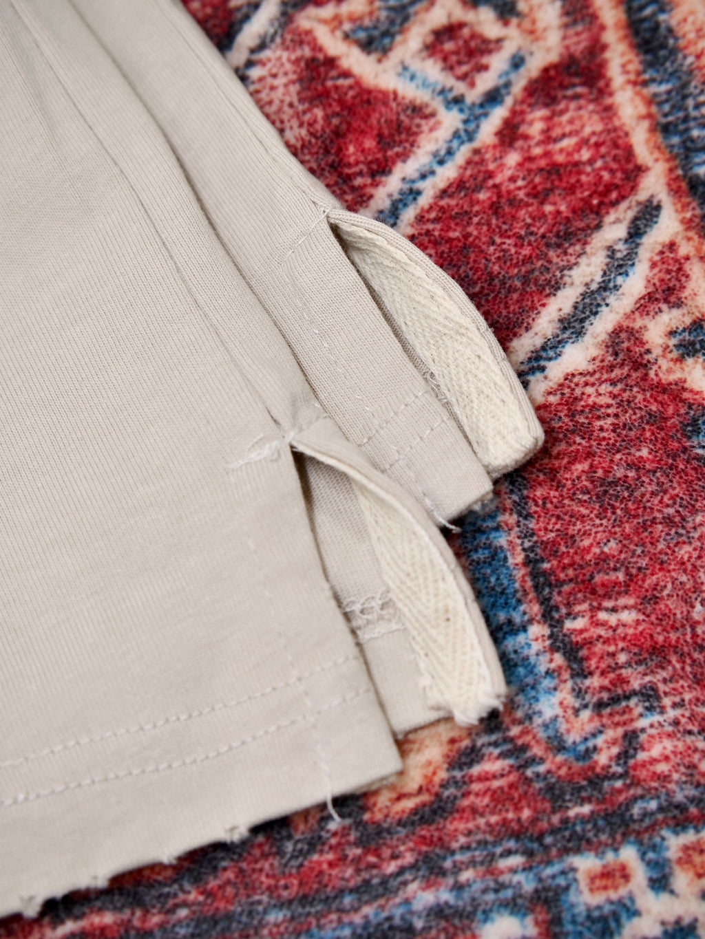 Heavyweight Drop Shoulder Tee (300+ GSM - Taupe/Sand)