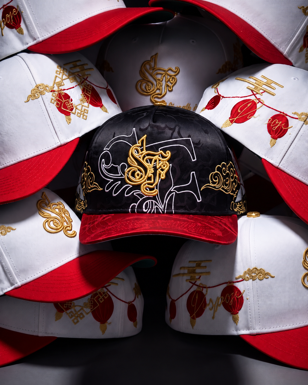 OG SF: Strength in Faith Snapback (Autumn Moon Festival - Paper Crane)