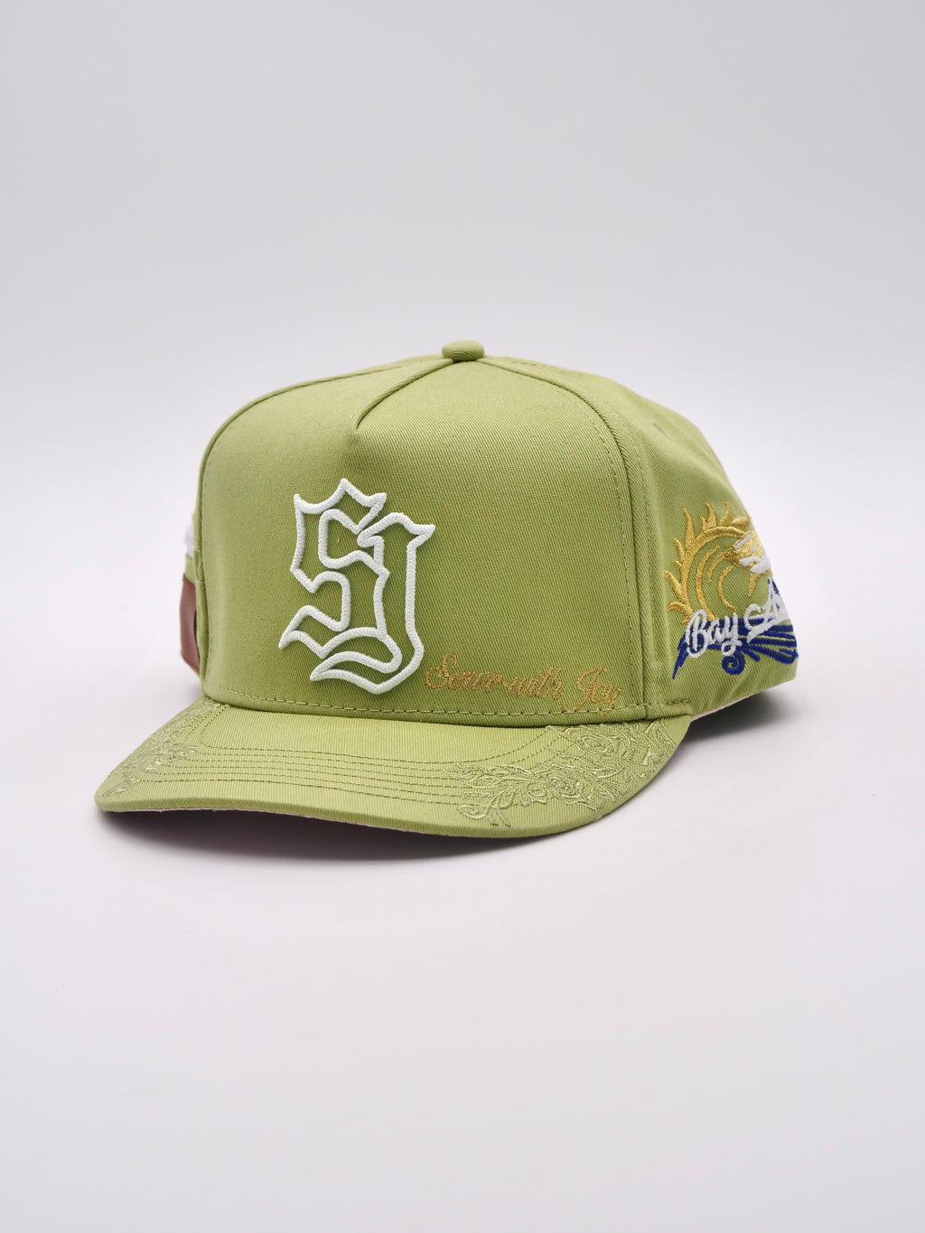 OG SJ: Serve with Joy Snapback (MATCHA : SNITB X DLUU)
