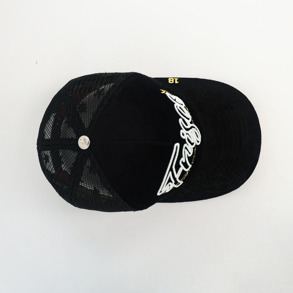 OG Frisco: The City that Made Me Trucker (Black Corduroy/Mesh)