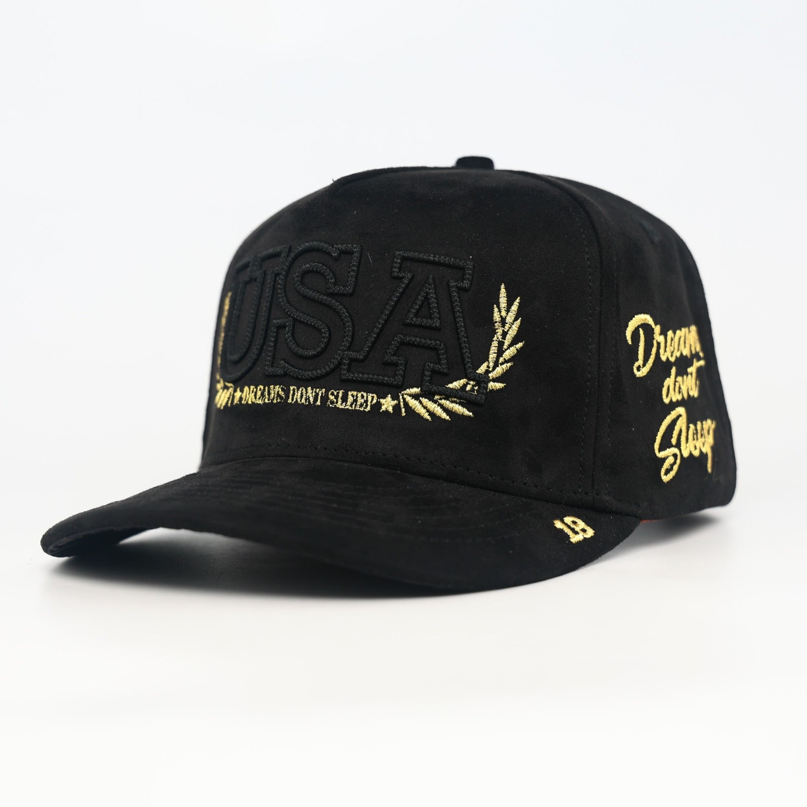 OG USA Snapback (Triple Black)