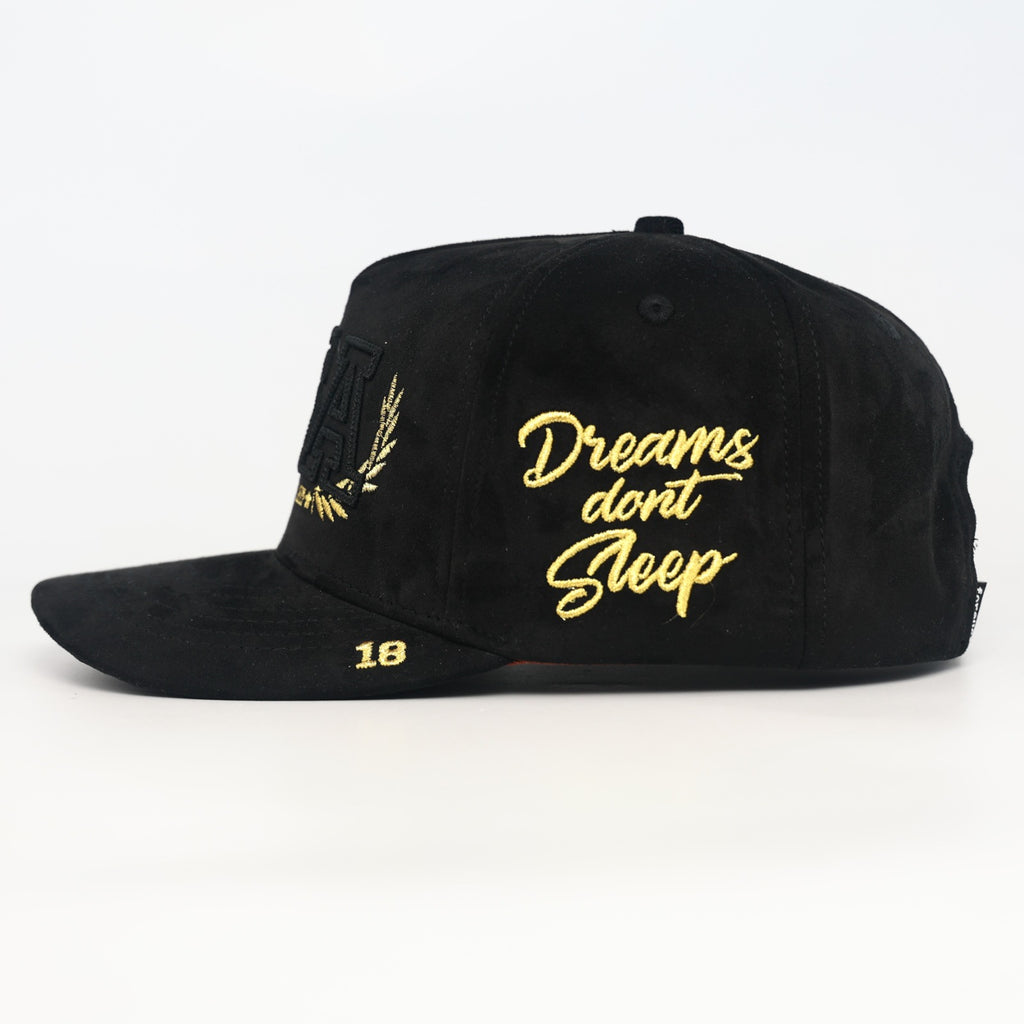 OG USA Snapback (Triple Black)