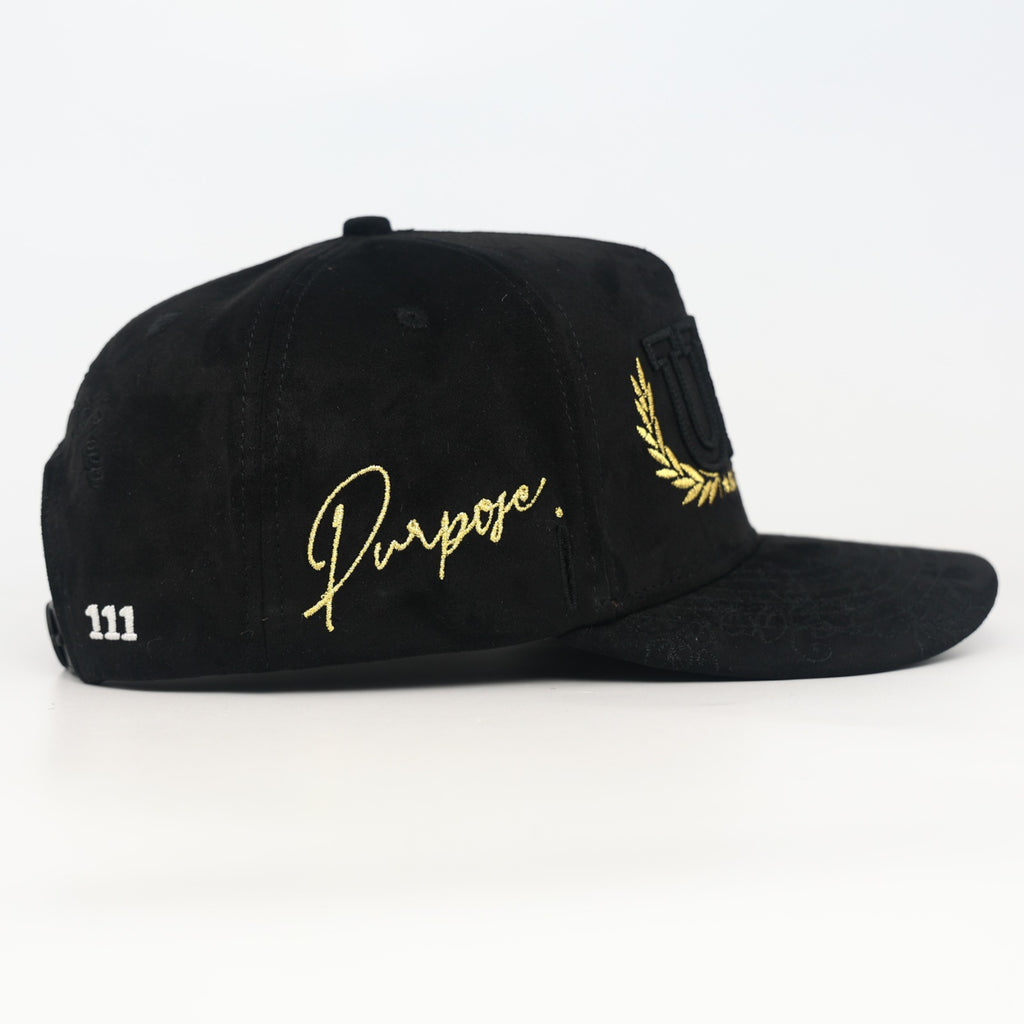 OG USA Snapback (Triple Black)