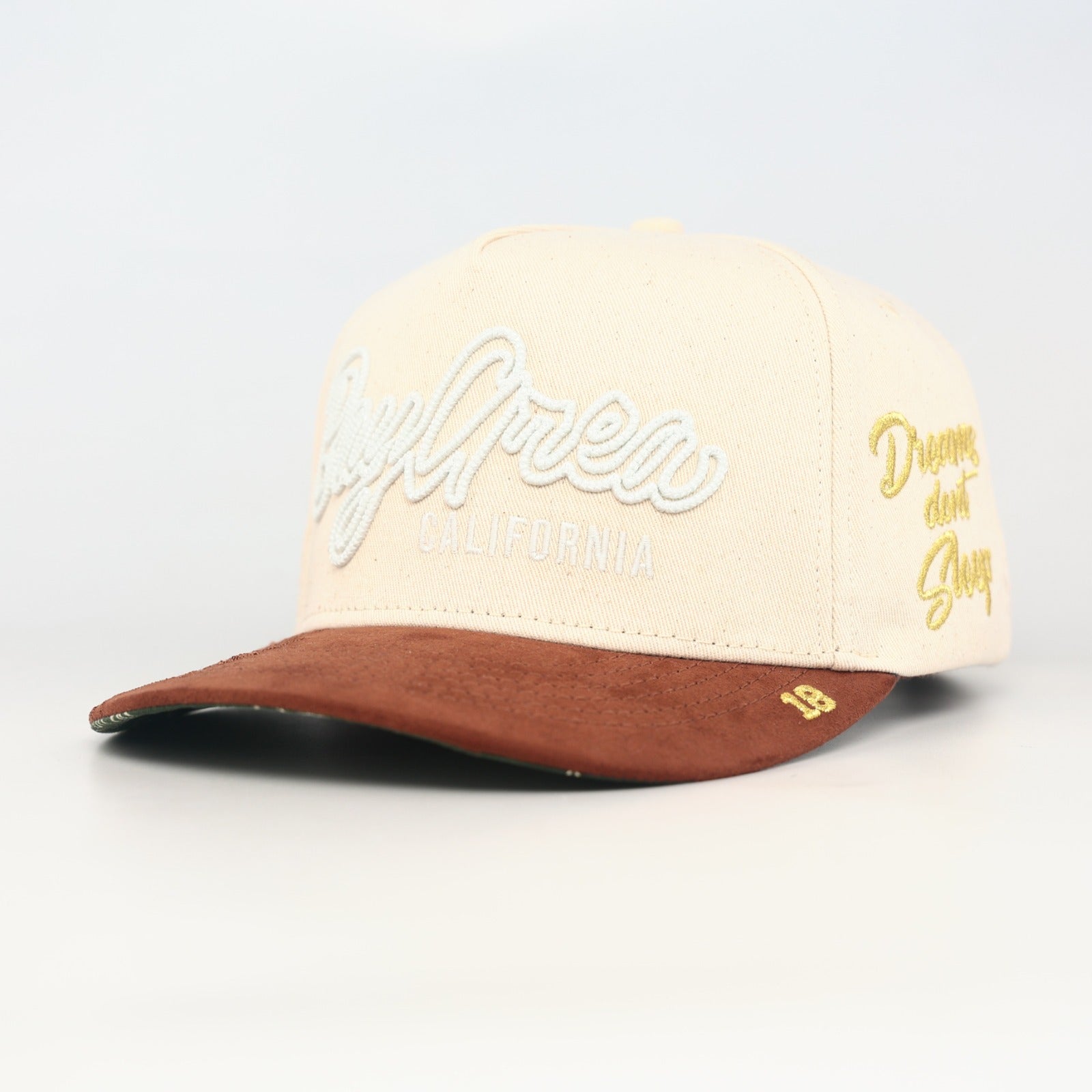 OG BA: From the Bay to the World Snapback (Cream/Brown)